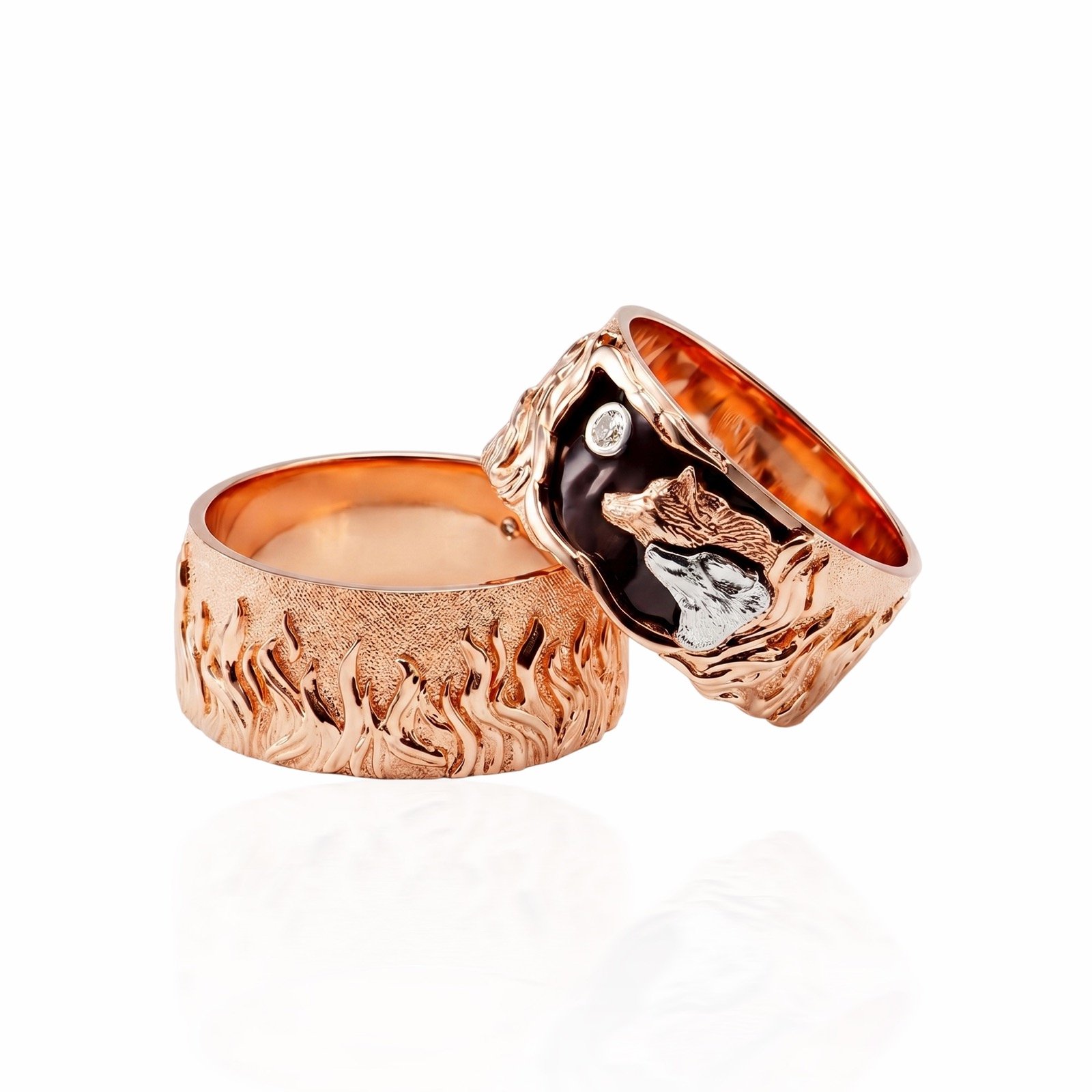 Премиальные обручальные кольца - KiANIT Jewelry