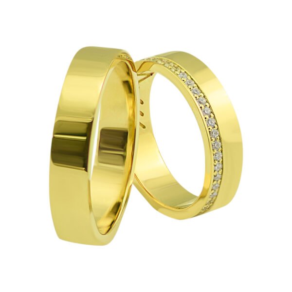 KIANIT JEWELRY - yellow gold wedding rings