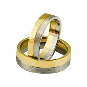 KIANIT JEWELRY - wedding rings in white and yellow gold