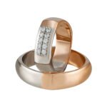 KIANIT JEWELRY - обручальные кольца, из белого и красного золота