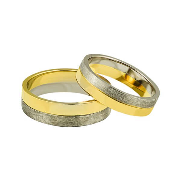 KIANIT JEWELRY - обручальные кольца из белого и желтого золота
