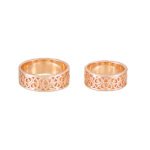 KIANIT JEWELRY - red gold wedding rings