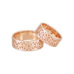 KIANIT JEWELRY - red gold wedding rings