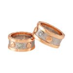 KIANIT JEWELRY - wedding rings in red and white gold