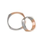 KIANIT JEWELRY - обручальные кольца, из белого и красного золота