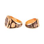 KIANIT JEWELRY - obrączki ślubne z czerwonego złota