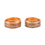 KIANIT JEWELRY - obrączki ślubne z czerwonego złota