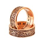 KIANIT JEWELRY - obrączki ślubne z czerwonego złota