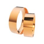 KIANIT JEWELRY - классические обручальные кольца, красное золото 