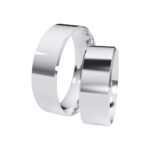 KIANIT JEWELRY - классические обручальные кольца из белого золота