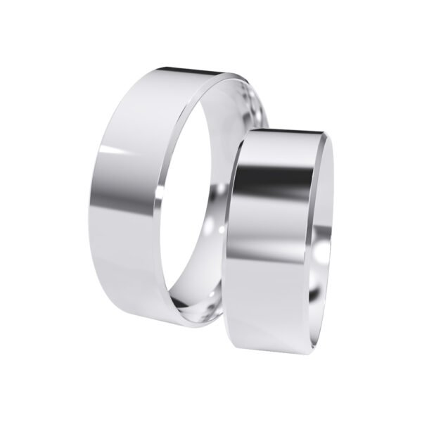 KIANIT JEWELRY - классические обручальные кольца из белого золота