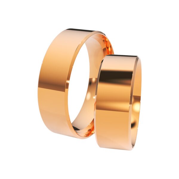 KIANIT JEWELRY - классические обручальные кольца, красное золото