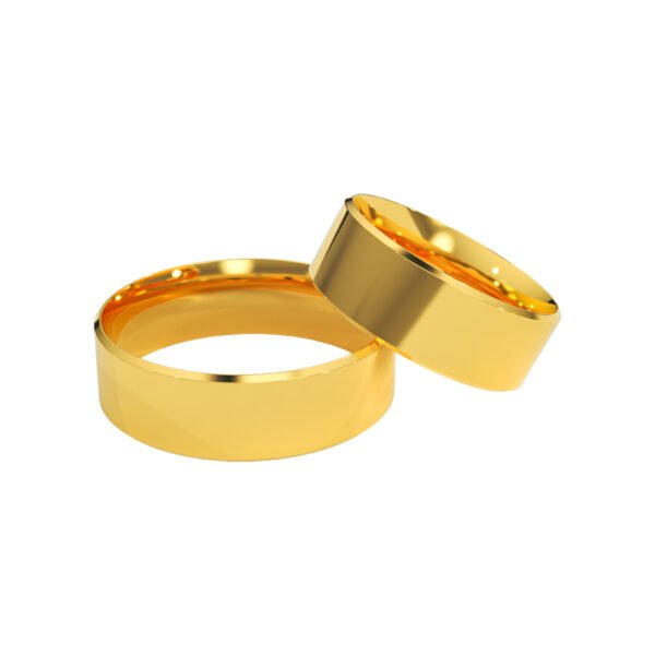 KIANIT JEWELRY - классические обручальные кольца из желтого золота