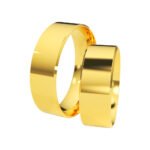 KIANIT JEWELRY - классические обручальные кольца из желтого золота