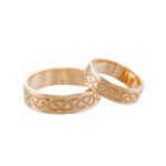 KIANIT JEWELRY - red gold wedding rings