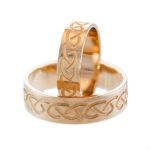 KIANIT JEWELRY - red gold wedding rings