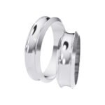 KIANIT JEWELRY - классические обручальные кольца из белого золота