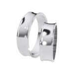 KIANIT JEWELRY - klasyczne obrączki ślubne, białe złoto
