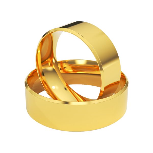 KIANIT JEWELRY - Classic yellow gold wedding rings