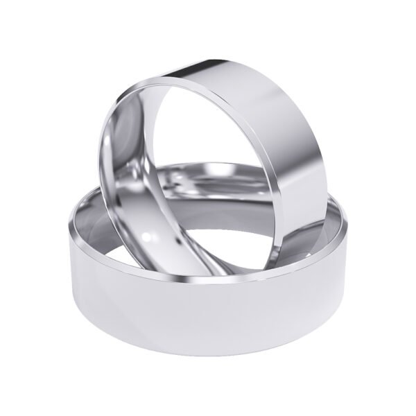 KIANIT JEWELRY - Classic wedding rings in white gold