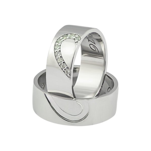 KIANIT JEWELRY - обручальные кольца из белого золота