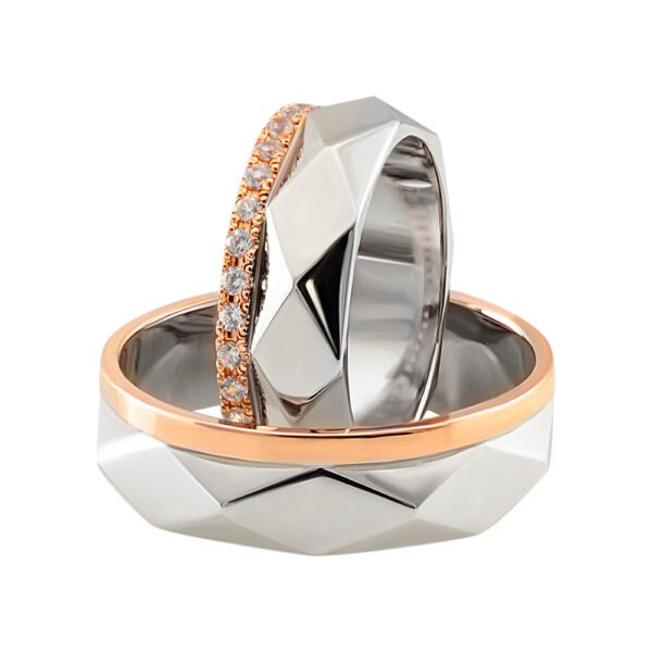 KIANIT JEWELRY - обручальные кольца из красного и белого золота
