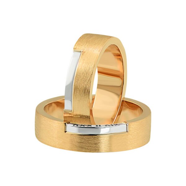 KIANIT JEWELRY - red gold wedding rings