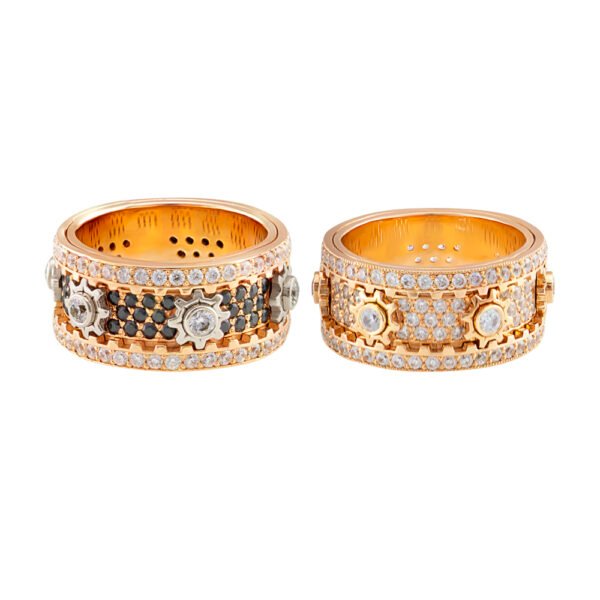 KIANIT JEWELRY - red gold wedding rings