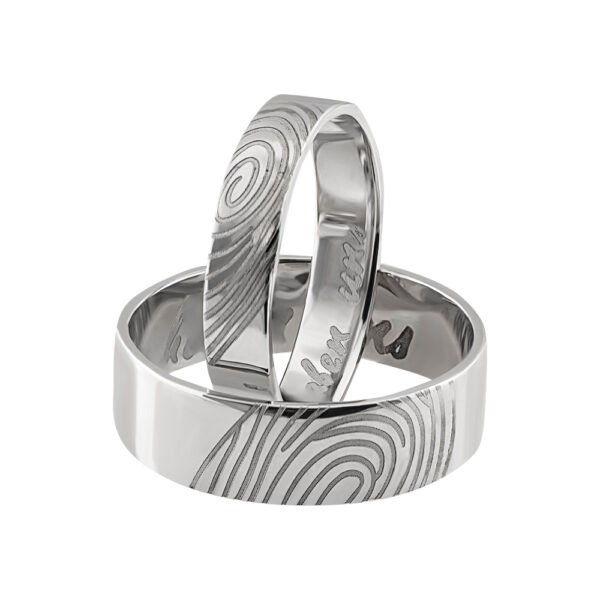 KIANIT JEWELRY - white gold wedding rings