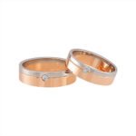 KIANIT JEWELRY - обручальные кольца из красного и белого золота