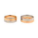 KIANIT JEWELRY - обручальные кольца из красного и белого золота