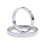 KIANIT JEWELRY - классические обручальные кольца, белое золото