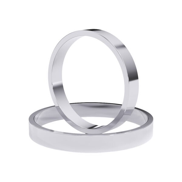 KIANIT JEWELRY - классические обручальные кольца, белое золото