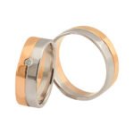 KIANIT JEWELRY - обручальные кольца из красного и белого золота