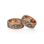 KIANIT JEWELRY- obrączki ślubne z czerwonego złota