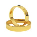 KIANIT JEWELRY - классические обручальные кольца из желтого золота