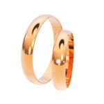 KIANIT JEWELRY - Classic wedding rings, red gold
