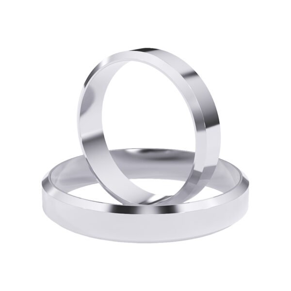 KIANIT JEWELRY - классические обручальные кольца из белого золота
