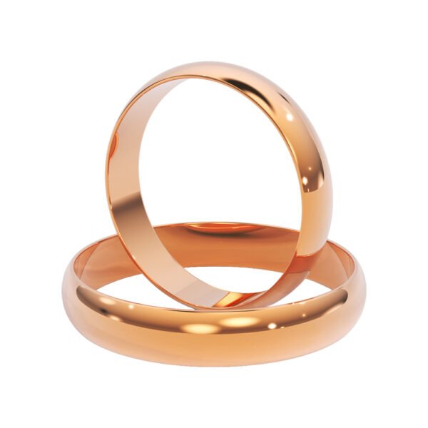 KIANIT JEWELRY - классические обручальные кольца, красное золото