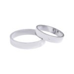 KIANIT JEWELRY - классические обручальные кольца из белого золота