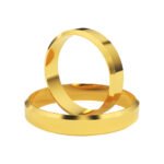 KIANIT JEWELRY - классические обручальные кольца из желтого золота