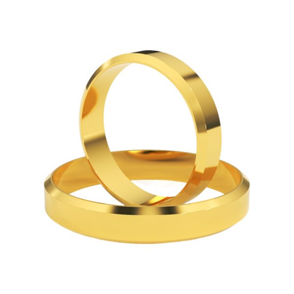KIANIT JEWELRY - классические обручальные кольца из желтого золота