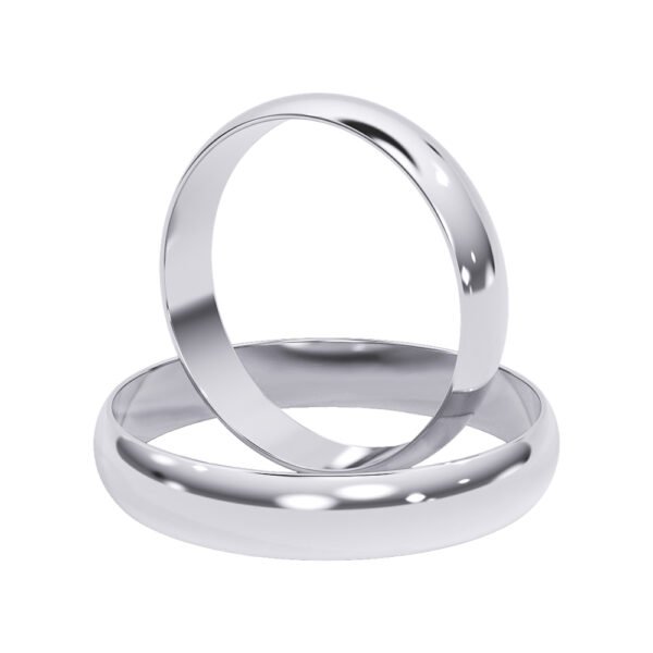 KIANIT JEWELRY - классические обручальные кольца, белое золото