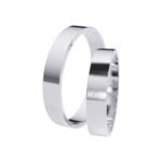 KIANIT JEWELRY - классические обручальные кольца из белого золота