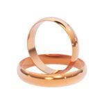KIANIT JEWELRY - klasyczne obrączki ślubne z czerwonego złota