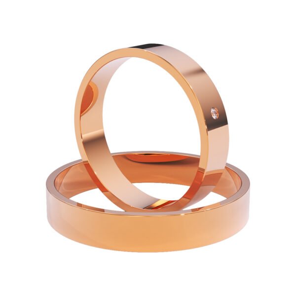 KIANIT JEWELRY - классические обручальные кольца, красное золото