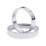 KIANIT JEWELRY - классические обручальные кольца из белого золота