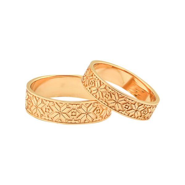 KIANIT JEWELRY - red gold wedding rings