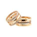 KIANIT JEWELRY - red gold wedding rings