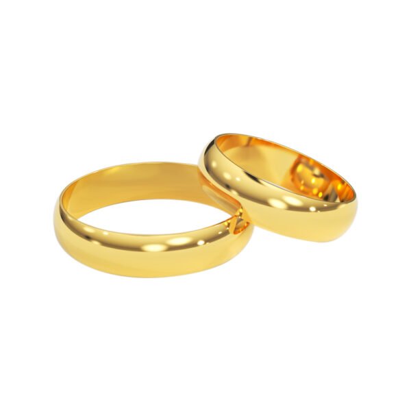 KIANIT JEWELRY - Classic yellow gold wedding rings